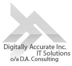 Digitally Accurate Inc. Small Logo