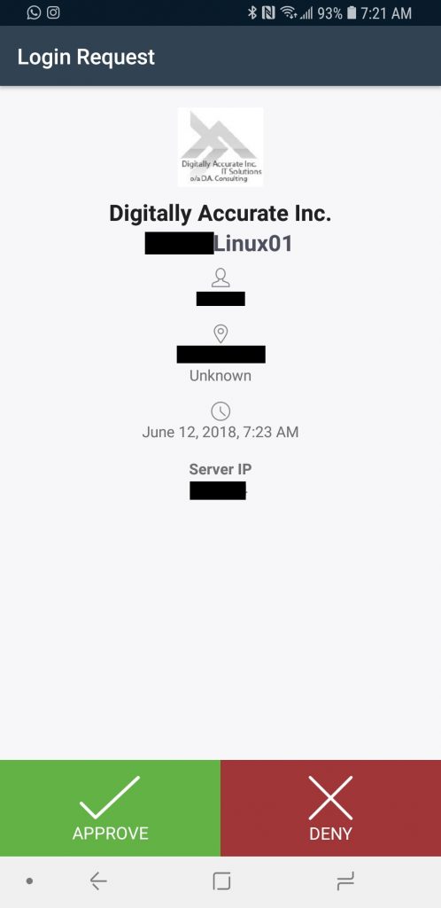Duo Push Notification to Mobile Android App