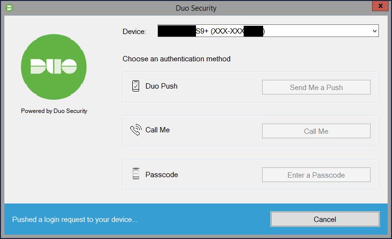 Duo MFA 2FA Prompt on Windows Login